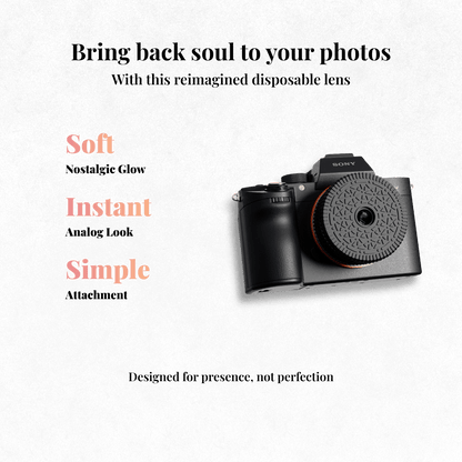 Vintage Film Camera Lens